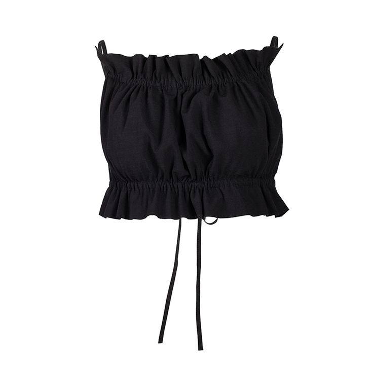 This crop top features an open-back with a tie closure for a stylish and adjustable fit. Casually pair it with your favorite denim, because this top is giving all the 'cool girl' vibes. Chic Drawstring Crop Top For Spring, Trendy Summer Tops With Drawstring Tie, Edgy Cropped Summer Crop Top, Edgy Cropped Crop Top For Summer, Spring Cropped Top With Drawstring, Trendy Spring Crop Top With Drawstring, Edgy Summer Crop Top, Spring Cropped Tops With Drawstring, Cropped Cotton Top With Tie Back