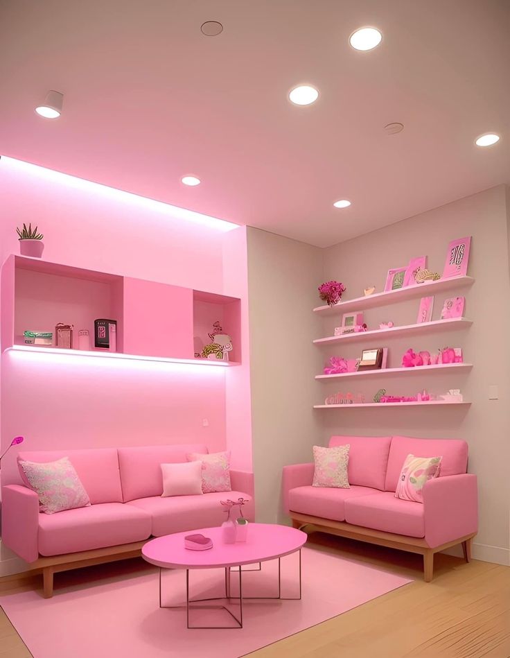 butterfly room decor kids girls bedroom Barbie Living Room Ideas, Pink Boutique Interior Design, Barbie Apartment, Kids Room Decoration Ideas, Barbie Room Decor, Barbie Rooms, Pastel Interior Design, Butterfly Room Decor, Pink Bedroom For Girls