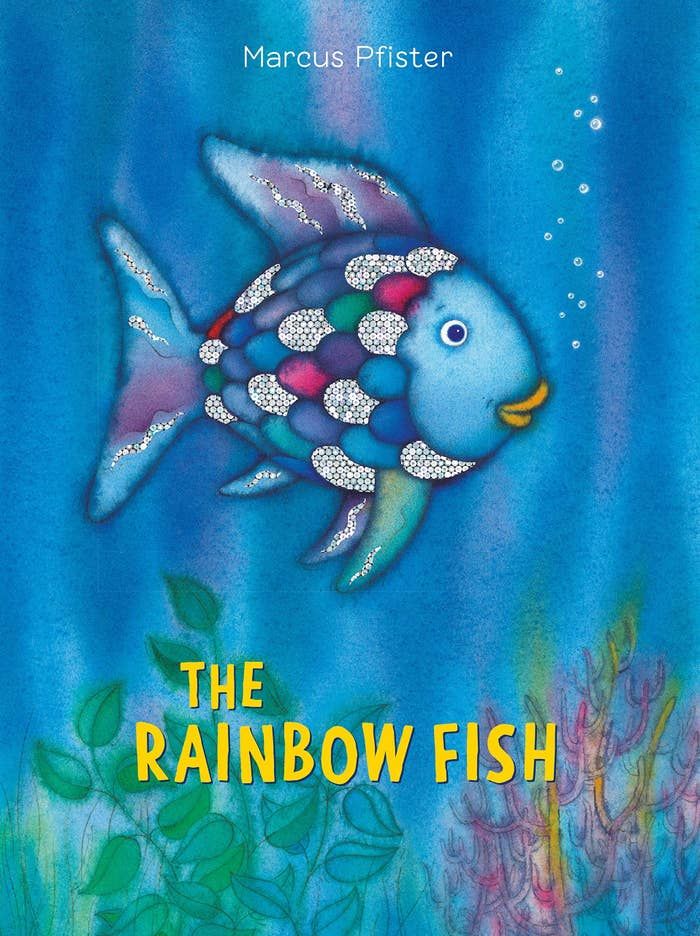 the rainbow fish by marcus prister is shown in this children's book