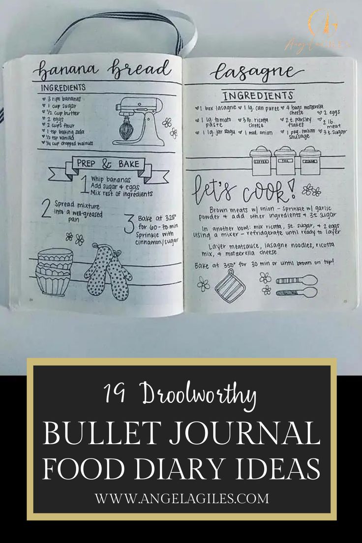 Discover the amazing potential of creating your own bullet journal for organizing recipes and meal planners. Bullet journal spreads are not limited to habit trackers and to-do lists. They are also perfect for planning meals and collecting your favorite recipes. While you can simply print them out, opting for a BuJo adds a touch of creativity and personal flair. Unleash your creativity and personality by learning how to craft your own bullet journal food diary today! Dot Journal Recipe Book, Favorite Meals List, Kitchen Journal Ideas, Bujo Meal Plan, Bujo Recipes, Menu Journal, Bullet Journal Food Tracking, Food Diary Bullet Journal, Meal Planner Bullet Journal