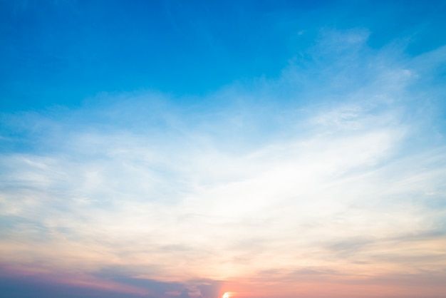 the sun is setting over the ocean on a clear day