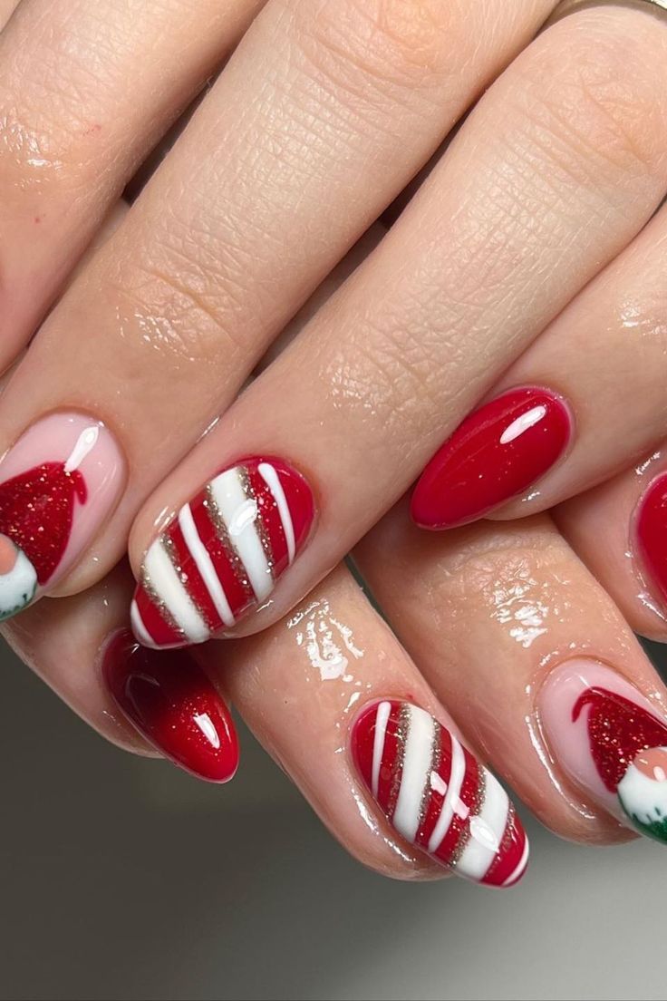 winter nail colors
winter nail designs
winter nail art
winter nail ideas
winter nail inspiration
winter nails acrylic
winter nails 2022 Red Fingernails, Cutesy Nails, Christmas Press On Nails, Nail Art Noel, Candy Cane Nails, Red Christmas Nails, Handmade Candy, Holiday Nail Designs, Cute Christmas Nails