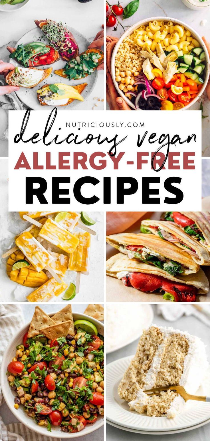 delicious vegan allergy - free recipes that are easy to make