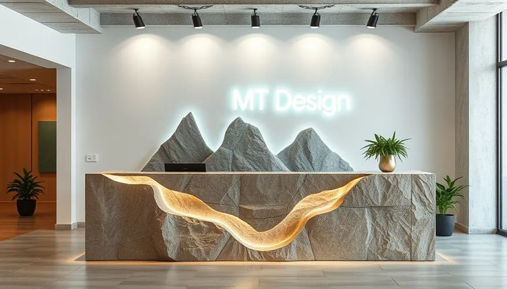 Reception Desk design ideas Creative Reception Desk Design, Reception Desk Design Ideas, Desk Design Ideas, Custom Reception Desk, Office Space Ideas, Reception Desk Design, Space Ideas, Reception Desk, Desk Design