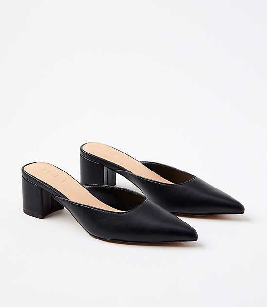 Sleekly styled with a modern heel and pointy toe, this endlessly comfortable pair is a fresh update on a forever favorite. Padded footbed for comfort. 2" heel.,Imported:Imported Loft Modern Heeled Mules Size 11 Black Women's by Loft Size Regular - 11 Black Women's Shoes, High, Heels, &, Pumps, Footwear Black Mules, Loft Modern, Shoes High Heels, Black Shoes Women, Shoes High, Heels Pumps, Street Style Outfit, Heeled Mules, Effortless Style