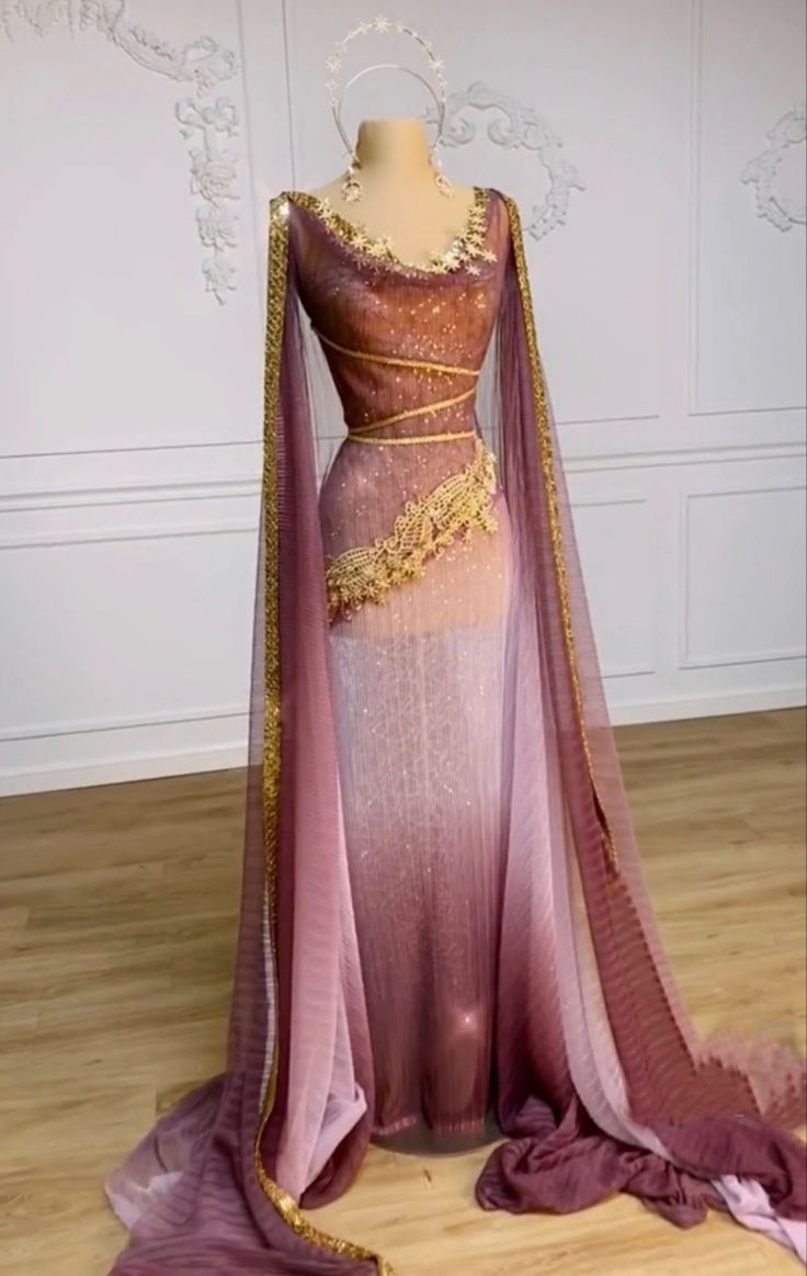 Rachel Fantasy Dress, Game Of Thrones Gowns Inspiration, Midevil Royalty Dress, Roman Princess Dress, Fantasy Evening Gown, Glinda Aesthetic Outfit, Game Of Thrones Outfit Ideas, Game Of Thrones Inspired Wedding Dress, Sunset Inspired Dress