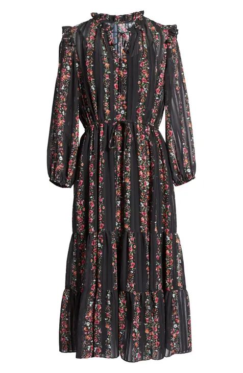 Jordan Clothing, Floral Wrap Skirt, Ruffle Tiered Dress, Long Sleeve Chiffon Dress, Winter Wedding Guest Dress, Chiffon Midi Dress, Lace Sheath Dress, Chiffon Long Sleeve, Printed Midi Dress