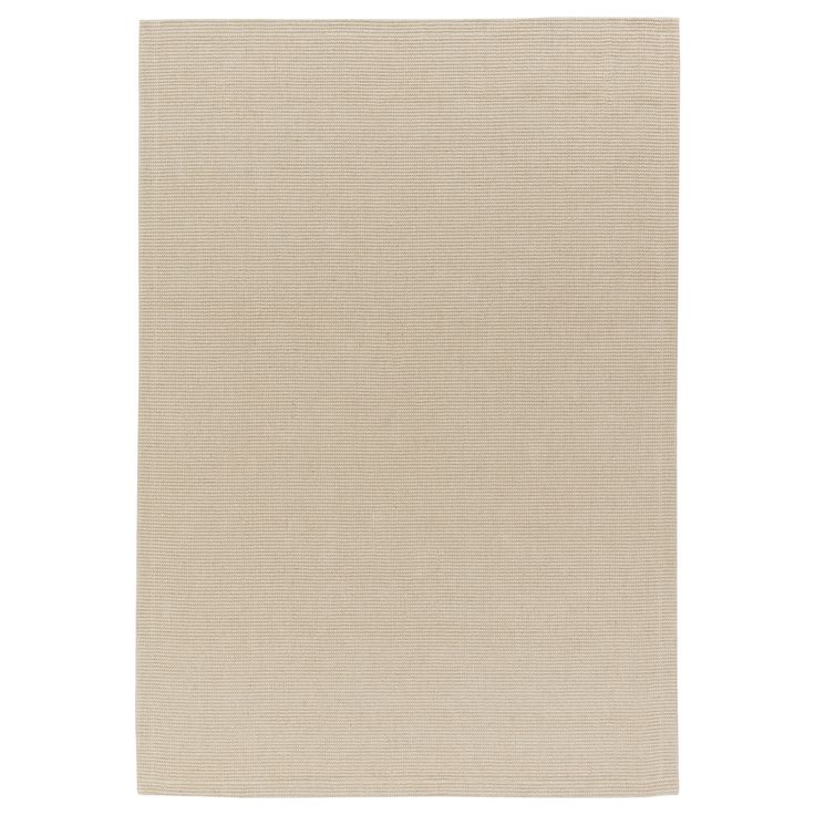 a beige rug on a white background