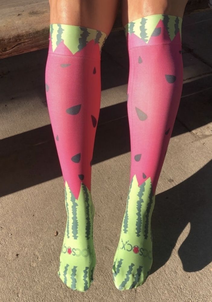 These Watermelon Hocsocx are perfect for National Watermelon Day and for the watermelon lover! Hocsocx are worn underneath shin pads, padding, ski boots, regular boots, ice skates and so much more! Horseback Riding Boots, National Watermelon Day, Watermelon Day, Food Socks, Ice Skates, Shin Guards, Muscle Fatigue, Field Hockey, Liner Socks