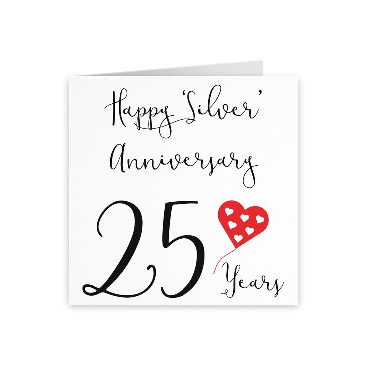 a card that says happy cotton anniversary two years with hearts on the front and bottom