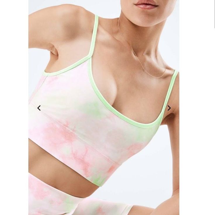 New With Tags! Also Reversible, Which Is Fun Trendy Gym Activewear With Built-in Bra, Trendy Racerback Activewear Bra Friendly, Pink Spring Activewear With Built-in Bra, Pink Athleisure Activewear With Built-in Bra, Pink Activewear With Adjustable Straps For Sports, Pink Sports Activewear With Adjustable Straps, Sportswear Sports Bra For Loungewear, Loungewear Sportswear Sports Bra, Sporty Sports Bra With Adjustable Straps For Loungewear