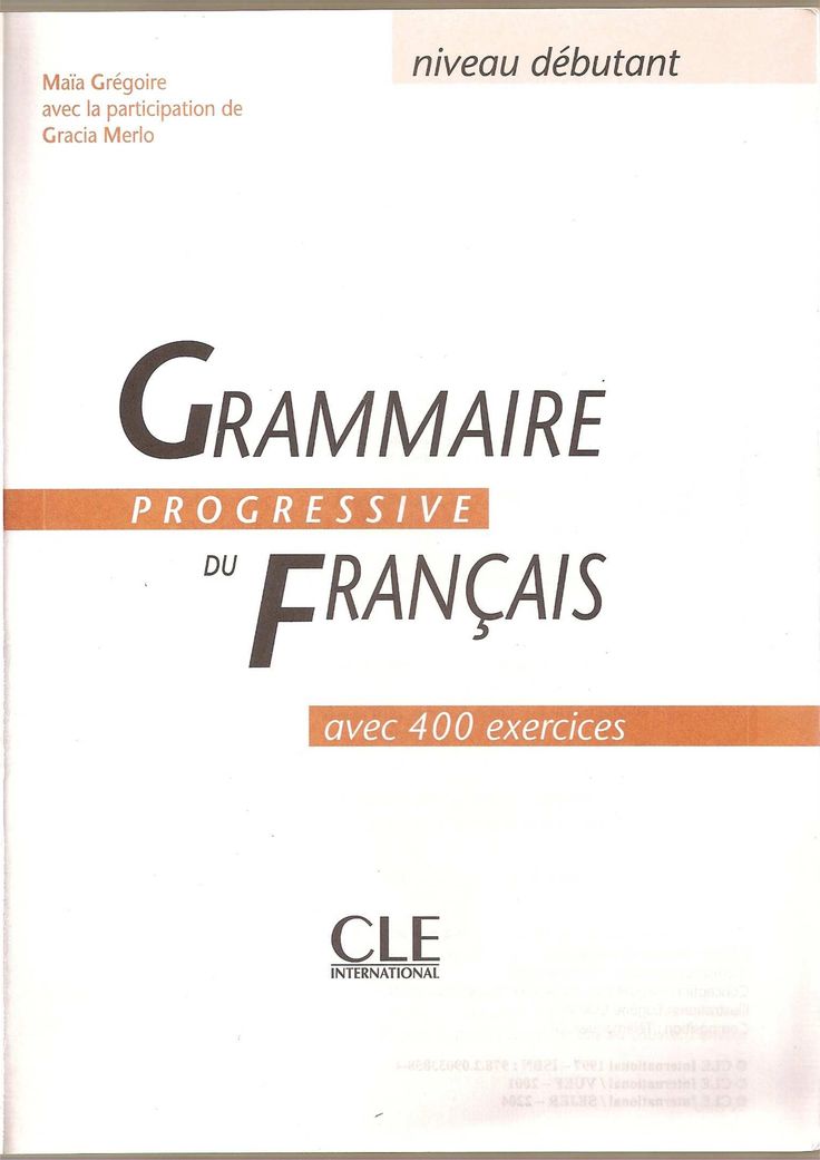 the front cover of a book with an orange and white border on it, in french