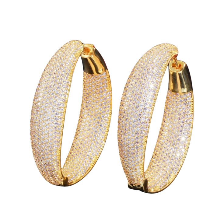 Made with precision and attention to detail, these earrings add a touch of elegance and glamour to any outfit. The micro-paved zircon stones add just the right amount of sparkle and shine, perfect for any occasion. - Color: Gold, White - Material: Copper + Zircon- Style: Earrings - Closure Type: Hook - Gender: Women- Size: 4cm Athleisure Dress, Zircon Earrings, Sparkle And Shine, Swimwear Bottoms, Style Earrings, Micro Pave, White Material, Free Jewelry, Free Clothes