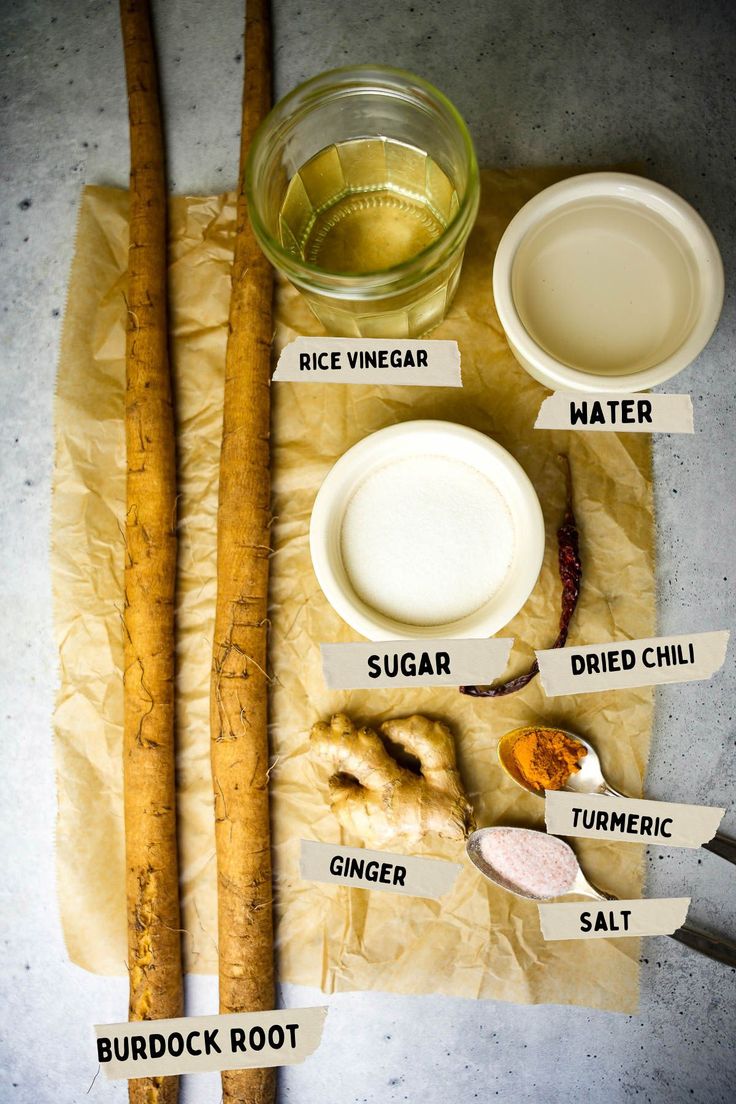 the ingredients for making bread are shown here