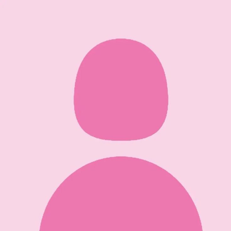 a pink background with two circles in the middle