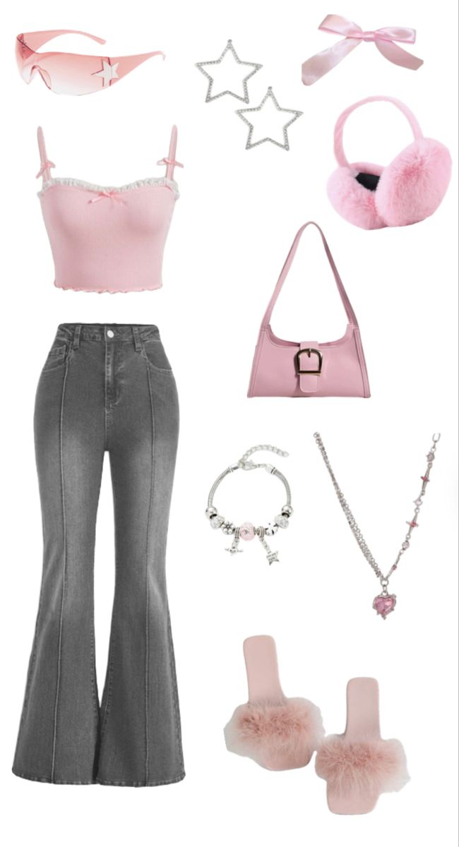 Mean Girls Outfits, Outfits 2000s, 2000s Outfits, 2000s Fashion Outfits, Y2k Outfits, Cute Everyday Outfits, Really Cute Outfits, Clothes And Accessories, Girly Outfits