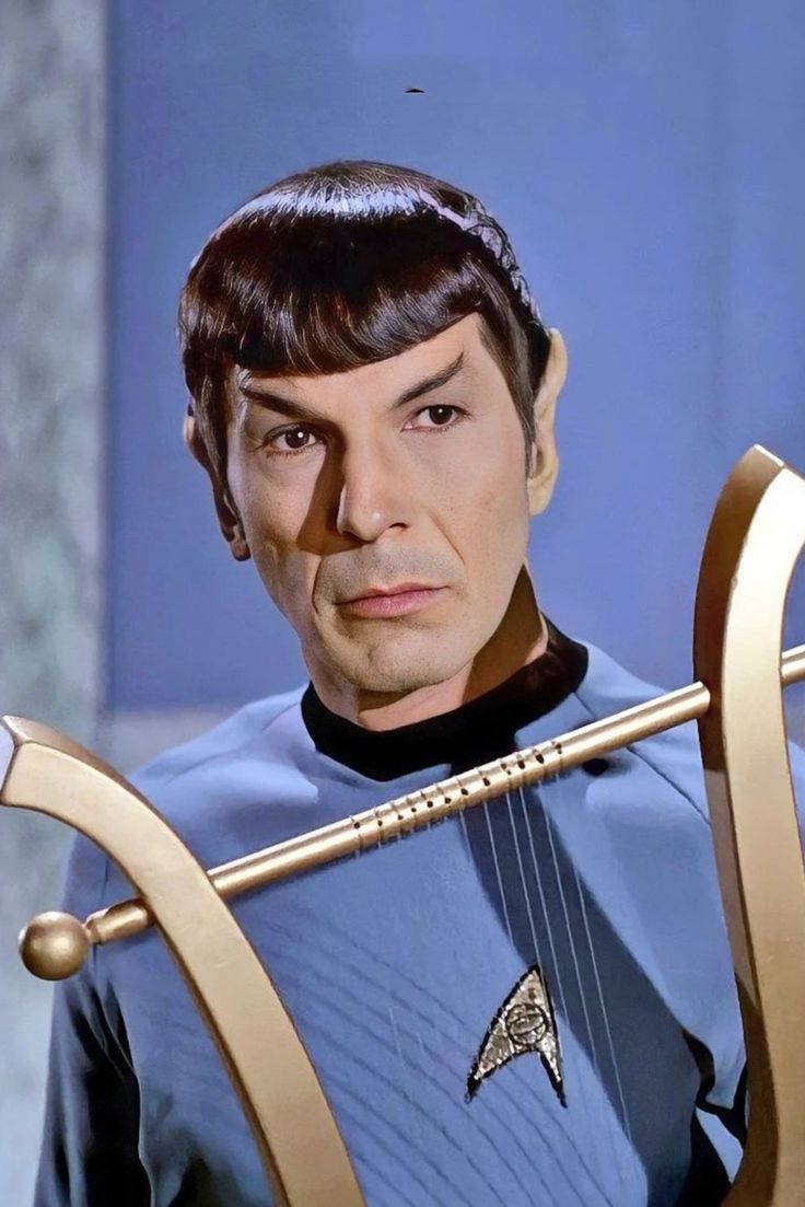 star trek's spock is shown in this image