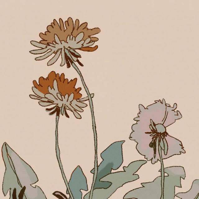 an image of flowers that are in the air with no one around them on this page