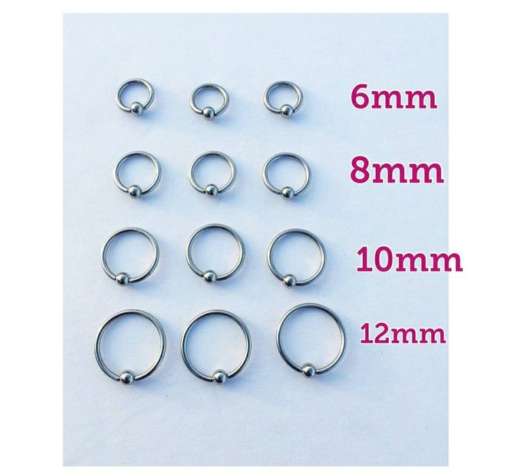 16g captive ring hoop septum ring tragus helix cartilage | Etsy Hoop Septum, Double Tongue Piercing, Double Cartilage Piercing, Multiple Ear Piercings, Ear Piercings Cartilage, Gold Gift Boxes, Dermal Piercing, Snake Bites, Septum Clicker