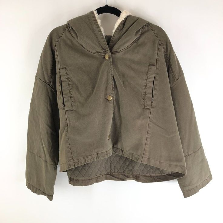 Nwot Young Fabulous & Broke Olive Green Fleece Lined Shilo Hooded Jacket Small New Without Tags! Armpit To Armpit: 27" Sleeve (Shoulder To Hem): 23.5" Length (Shoulder To Hem): 20.5"/22.5" Comes From A Smoke Free Home. Feel Free To Ask Any Questions You May Have. Thanks For Looking! Size: Womens S Condition: New Without Tags Khaki Hooded Fleece Jacket For Winter, Olive Hooded Utility Jacket With Pockets, Hooded Utility Jacket With Fleece Lining For Fall, Khaki Hooded Jacket With Fleece Lining For Cold Weather, Khaki Hooded Fleece Jacket For Cold Weather, Casual Khaki Fleece Jacket For Cold Weather, Utility Hooded Jacket With Fleece Lining, Utility Hooded Jacket With Fleece Lining And Long Sleeves, Long Sleeve Hooded Jacket With Fleece Lining