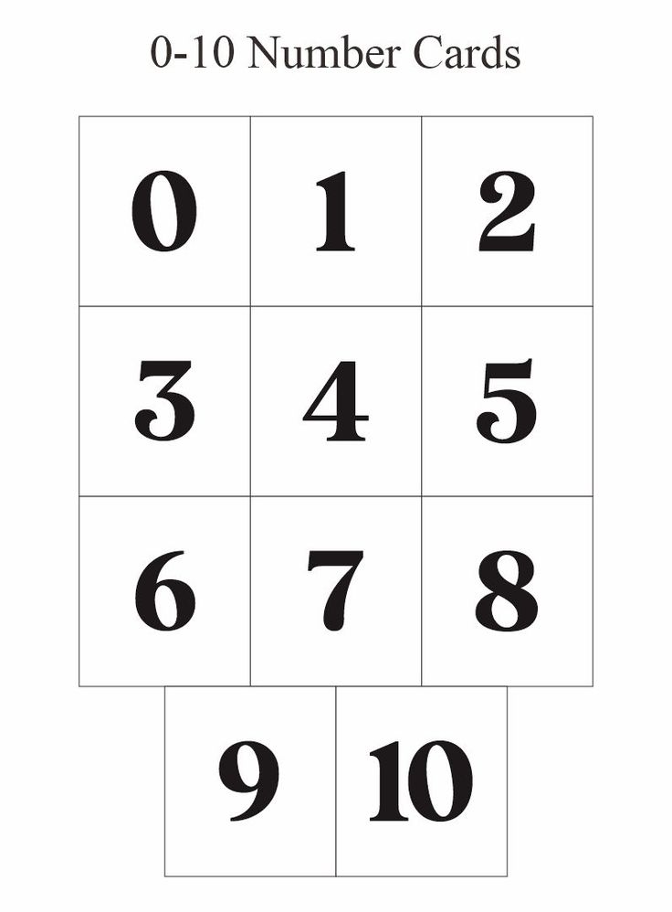 a number card with numbers in the middle and one at the bottom, on top of it