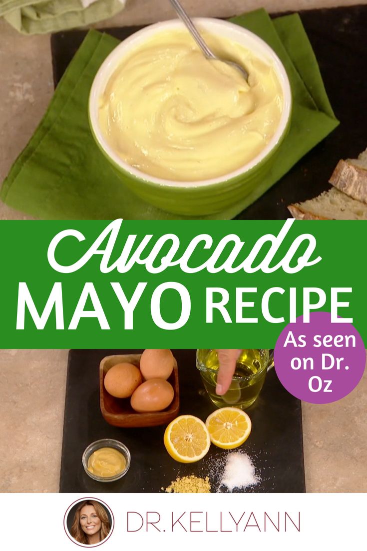 avocado mayo recipe as seen on dr jelyann's cookbook