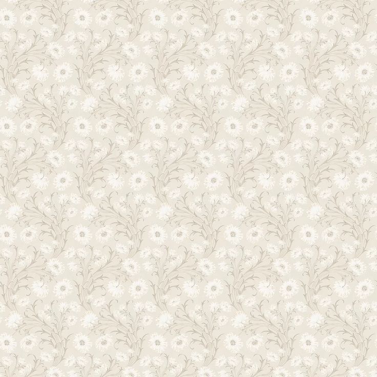 a wallpaper with white flowers and leaves on it