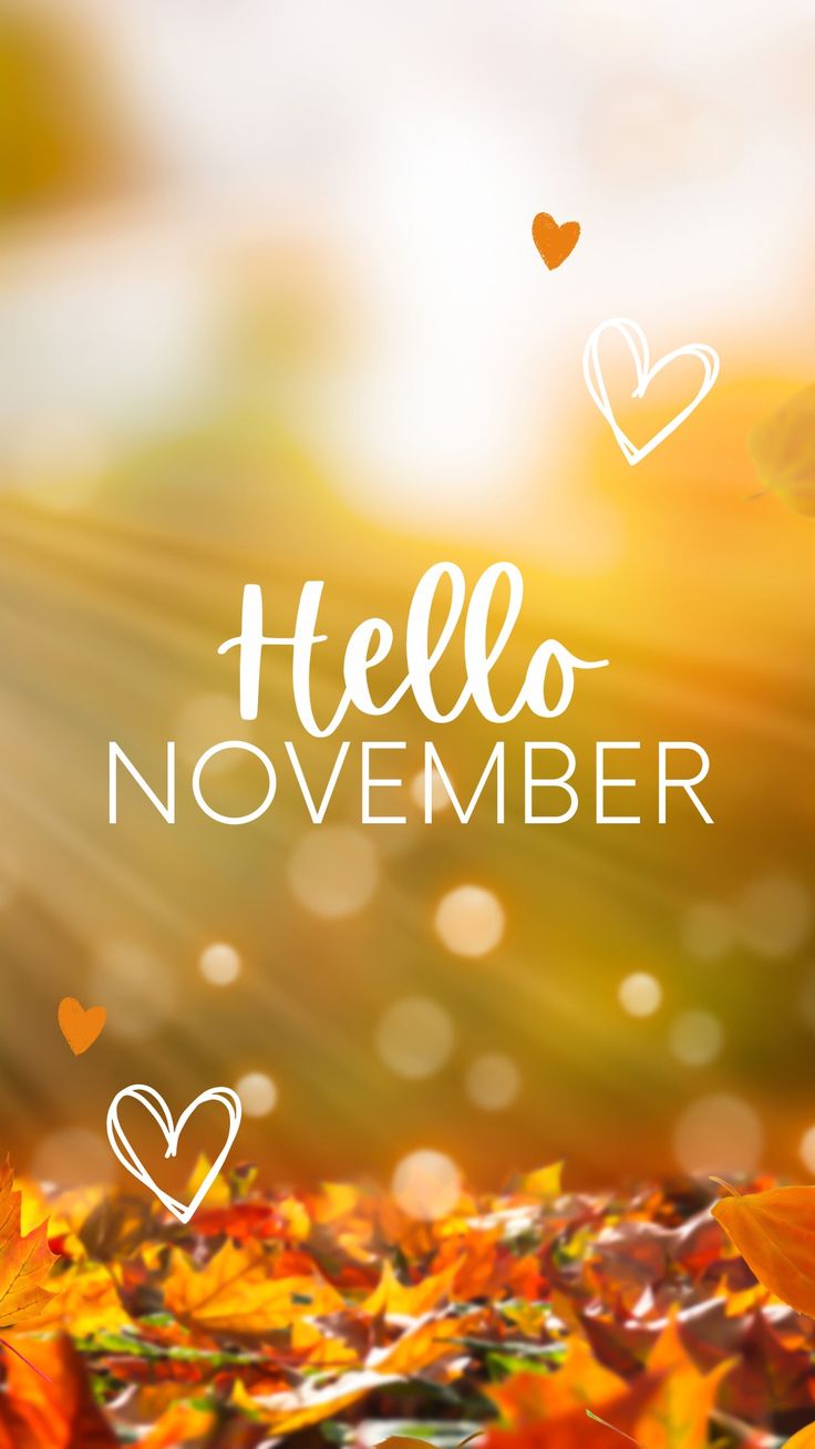 Hello November copy against Fall Background Hallo November, November Design, November Backgrounds, November Pictures, November Images, Welcome November, November Quotes, November Wallpaper, Seasons Months