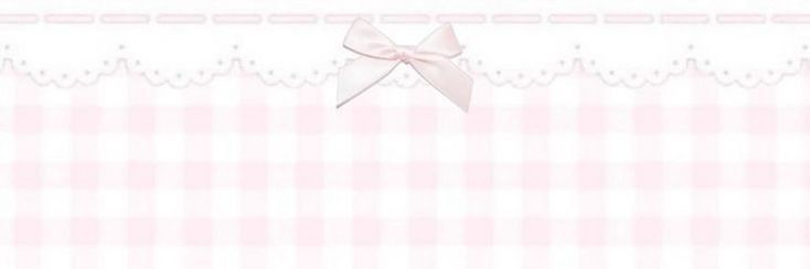 a pink and white checkered background with a bow