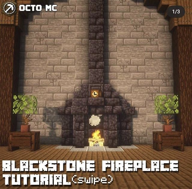 the black stone fireplace is shown in this screenshot from an old video game,