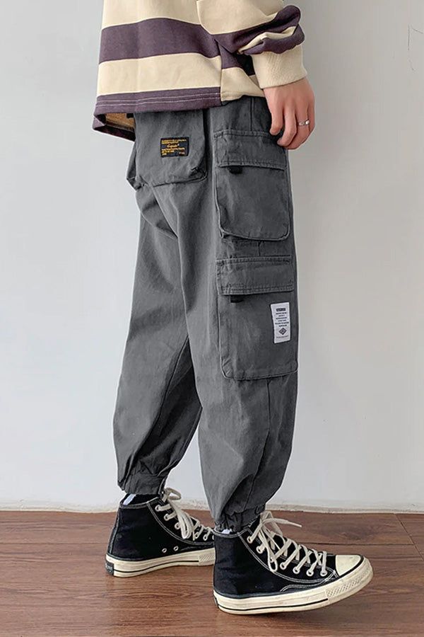 Korean Cargo Pants – Urban Streetwear Korean Cargo Pants, Style Overalls, Streetwear Pants, Black Overalls, Pants Loose, Urban Streetwear, Colored Pants, Working Class, Street Wear Urban