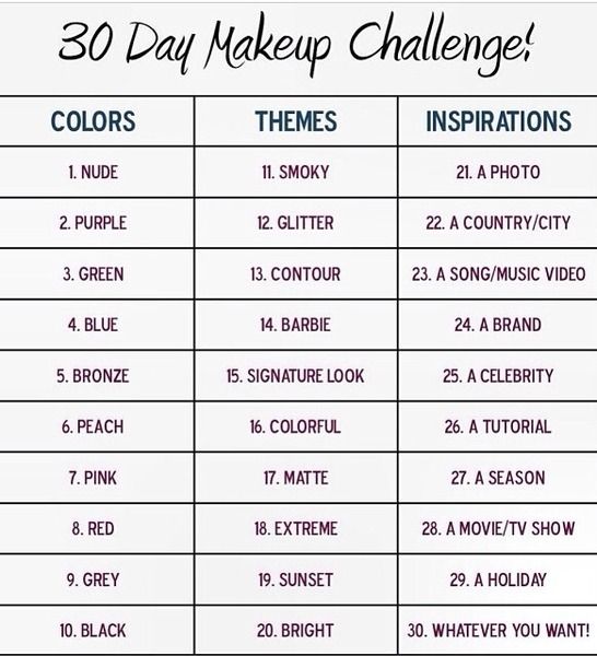 30 Day Makeup Challenge? | Beautylish Makeup Challenge Ideas, Make Up Challenge, Makeup Artist Kit Essentials, Makeup Challenge, Challenge Ideas, Makeup Artist Kit, Freelance Makeup Artist, Makeup Artist Business, Best Makeup Artist