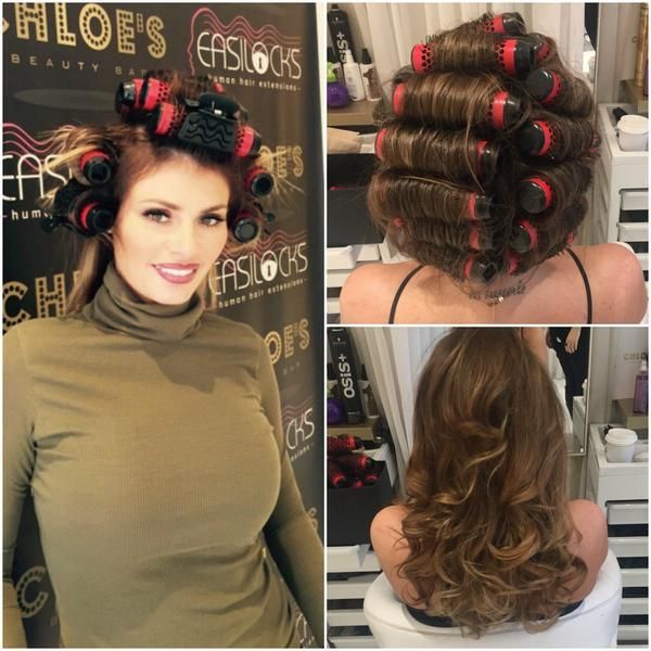 Small Hair Rollers, Hair Rollers Tutorial, Curlers For Long Hair, Blowout Brush, Super Curly Hair, Beach Waves Hair Tutorial, Hot Rollers Hair, Women Hairstyles Long, Curls For Long Hair