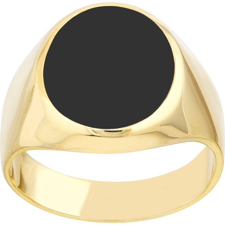 Olas d'Oro 6 Ring - 14K Yellow Gold Oval Onyx Signet Ring Timeless Onyx Signet Ring With Polished Finish, Classic Onyx Signet Ring With Polished Finish, Minimalist Oval Cabochon Signet Ring For Formal, Minimalist Oval Cabochon Signet Ring For Formal Occasions, Formal Oval Signet Ring With Polished Edges, Modern Oval Cabochon Signet Ring For Formal Occasions, Modern Onyx Signet Ring For Anniversary, Modern Yellow Gold Jewelry With Oval Cabochon, Modern Yellow Gold Oval Cabochon Jewelry