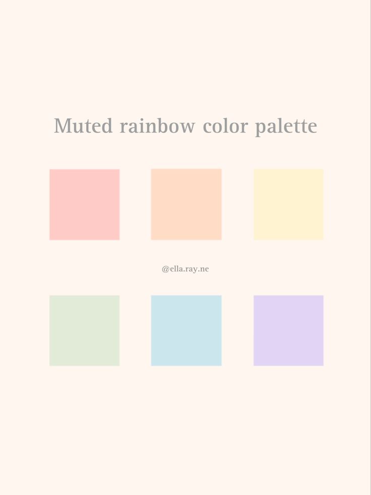 the color palette is multicolored with different colors