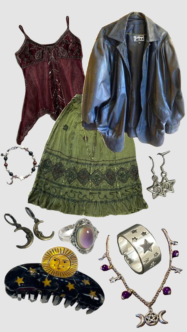 #whimsigoth #aesthetic Light Whimsigothic Outfits, Fairy Whimsigoth, Whimsigoth Accessories, Whimsigoth Aesthetic Fashion, Whimsigoth Summer, Whimsigoth Green Outfit, Summer Whimsigoth Outfits, Whimsigoth Summer Outfits, 90s Whimsigoth