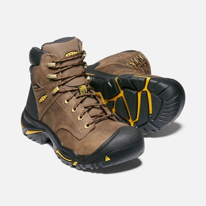 Men's Mt Vernon 6" Boot (Steel Toe) | KEEN Footwear Mens Steel Toe Boots, Mt Vernon, Work Site, Work Gear, Work Boots Men, Pu Heels, Work Boot, Safety Shoes, Outdoor Shoes