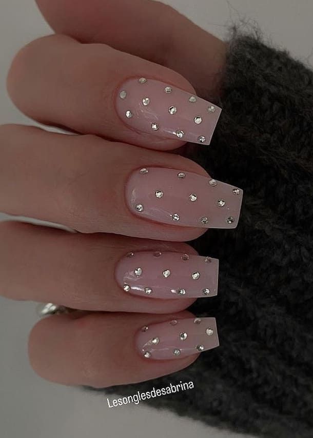 New Year Nails Coffin Shape, New Years Nail Inspo 2023, New Years Nails Acrylic Square, Nee Year Nail Designs, New Years Eve Nails Ideas Square, Rinestine Nails Design, Net Years Nails, News Year Eve Nails, New Year Nails Design 2024 Coffin