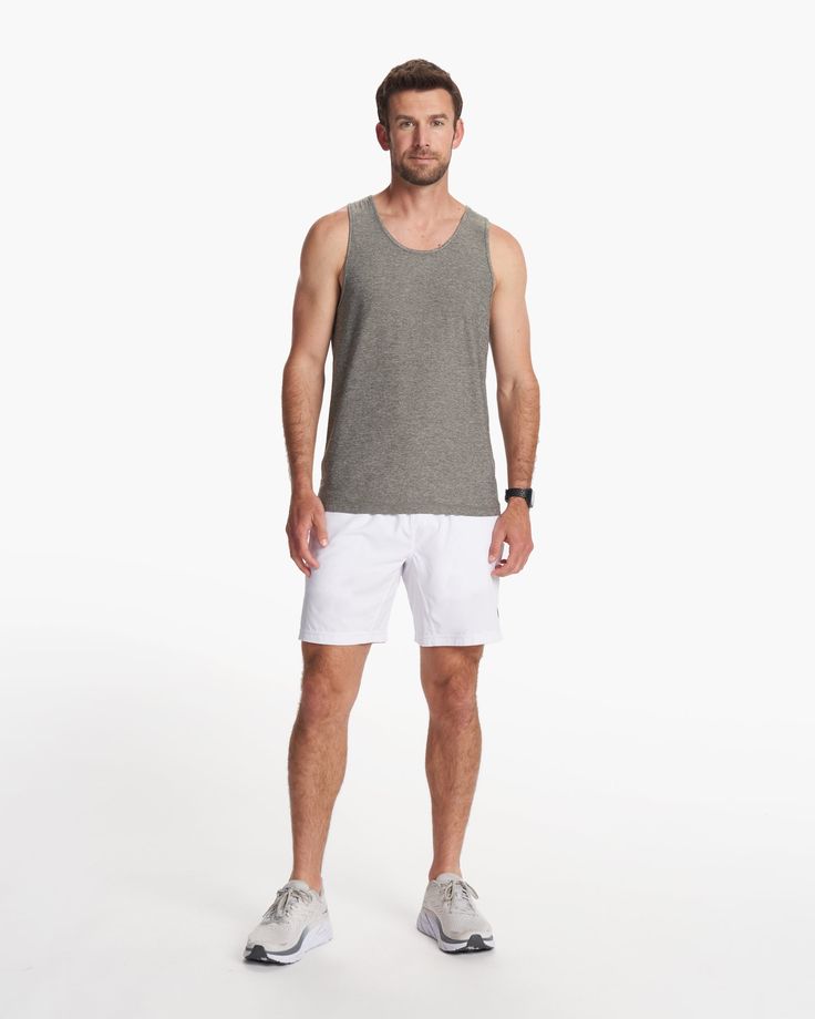 One short for every sport, the Kore Shorts have a classic athletic fit, falling just above the knee with an anywhere and everywhere versatility. Go commando in confidence with the breathable, boxer-brief liner. | Vuori Kore Shorts | White | XXL Vuori makes premium performance apparel inspired by the active Coastal California lifestyle; an integration of fitness, surf, sport, and art. Breaking down the boundaries of traditional activewear, we are a new perspective on performance apparel. Casual Short Length Boxer Briefs For Gym, Cotton Boxer Briefs With Built-in Shorts For Sports, Casual Boxer Briefs For Gym, Casual Short Boxer Briefs For Gym, Casual Short Boxer Briefs For Workout, Summer Athleisure Boxer Briefs For Workout, Casual Workout Boxer Briefs, Summer Workout Athleisure Boxer Briefs, Casual Sports Boxer Briefs