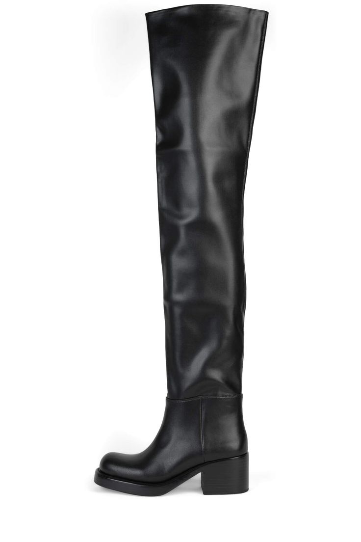 Flat Thigh High Boots, Thigh High Boots Outfit, Leather Thigh Boots, Boot Fits, Thigh High Boots Flat, Platforms Sneakers, High Boots Outfit, Thigh High Boots Heels, Thigh Boot