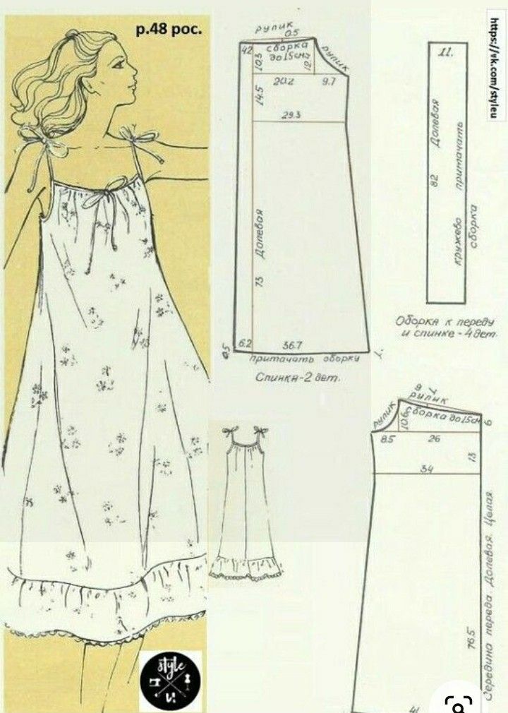 the pattern for this dress is very easy to sew