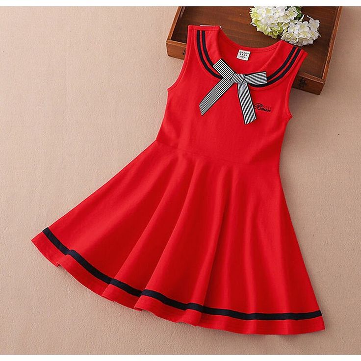 Season:Summer; Fabric:Cotton; Dress Length:Knee-length; Look After Me:Machine wash; Gender:Girls'; Style:Cute,Sweet; Elasticity:Inelastic; Occasion:School Uniforms,Casual,School; Kids Apparel:Dress; Age Group:Kids; Fit Type:Regular Fit; Dresses Type:Tank Dress; Pattern:Striped,Solid Color; Design:Bow; Age:3-13 Years; Listing Date:04/02/2021; Bust:; Length: Uniforms School, Student Uniform, Dress School, Sweet Dresses, Cheap Dresses Casual, Dresses Cute, Sleeveless Dresses, Sailor Collar, School Uniforms