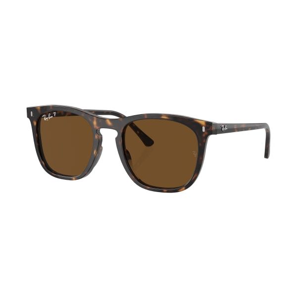 Build your classic Americana style up with Ray-Ban� RB2210 Glass Polarized Sunglasses. These classic, squared propionate frames feature a keyhole bridge and rivet accents for a subtle yet stand-out confidence. The molded-in nose pads and slender temples with curved ends are built for comfortable wearing. Glass lenses provide the clearest views in the sunglasses world, provide protection from 100% of UVA and UVB rays, and are polarized to reduce glare reflecting off surfaces. These Ray-Ban sungla Brown Rectangular Polarized Sunglasses, Brown Anti-reflective Rectangular Sunglasses, Brown Rectangular Sunglasses With Mirrored Lenses, Brown Tinted Rectangular Sunglasses, Brown Square Frame Polarized Sunglasses, Brown Rectangular Sunglasses With Tinted Lenses, Brown Square Frame Sunglasses With Polarized Lenses, Brown Square Sunglasses With Tinted Lenses, Brown Rectangular Tinted Sunglasses