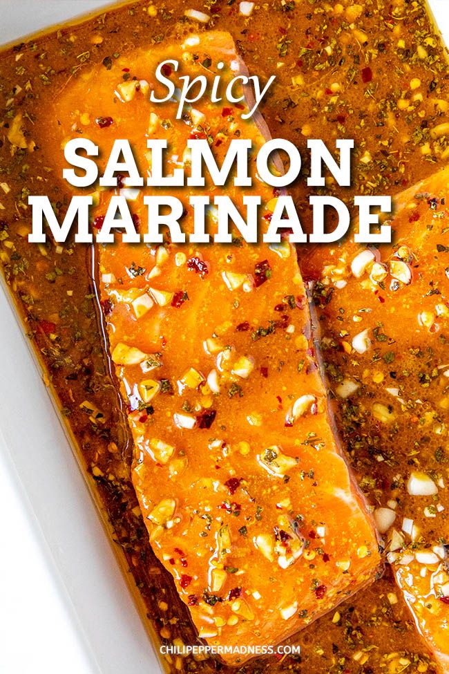 this spicy salmon marinade is so good and easy to make