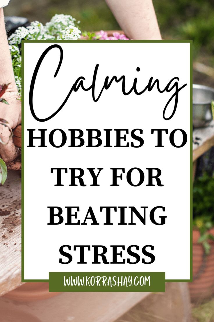 Calming Hobbies To Try For Beating Stress - Calming Hobbies, Find Hobbies, Development Books, Things To Do Alone, Hobbies For Women, Hobbies To Try, Things To Do At Home, Self Development Books, Calming Activities