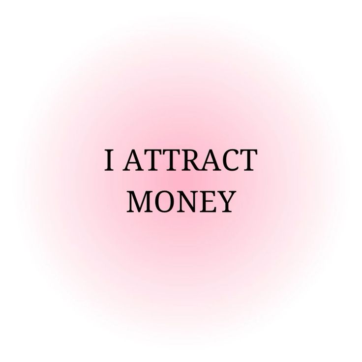 Attracting Money Inspirational Quotes Manifestation, Pink Money Quotes, I Attract Money Positive Affirmations, Become Famous Affirmations, Rich Life Manifestation, Manifestation Quotes For Money, Money Manifestation Quotes, Manifest Moving Out, Manifesting Positive Energy