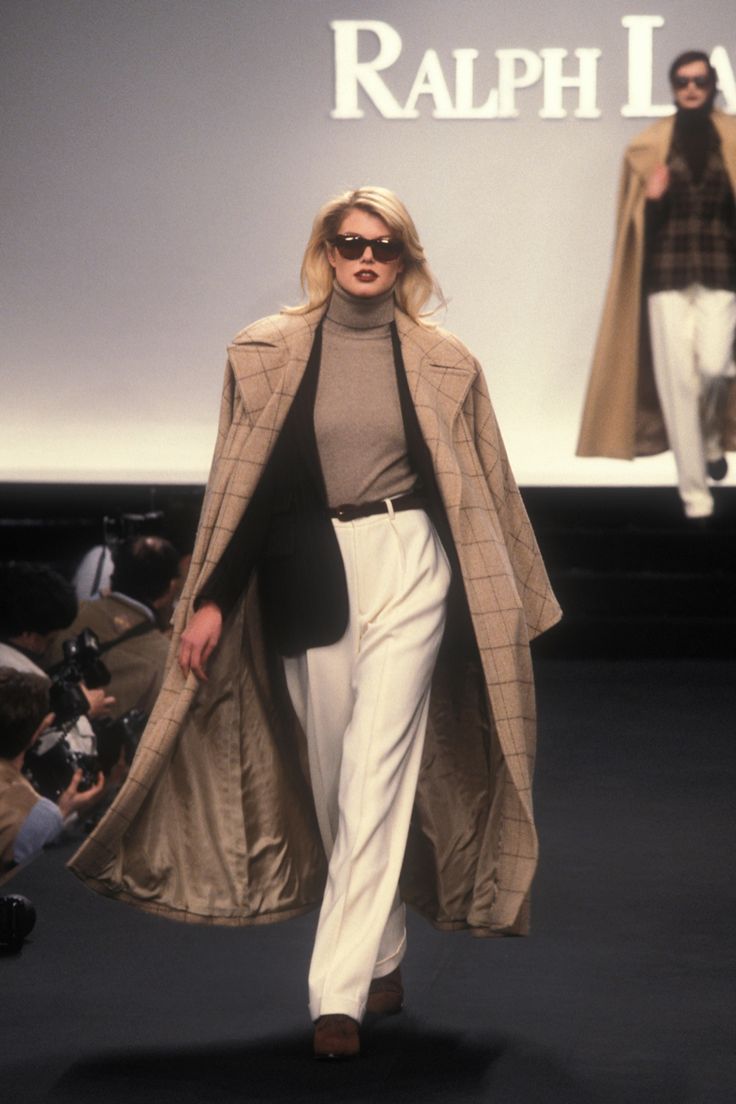 Casual 70s Outfits, Ralph Lauren Fashion Show, Ralph Lauren Runway, Ralph Lauren 90s, Chique Outfit, 90s Ralph Lauren, Ralph Lauren Fall, 90s Runway Fashion, Ralph Lauren Style