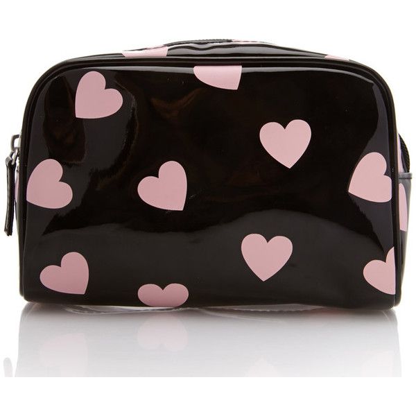 Forever 21 Heart Print Makeup Case (9.65 AUD) ❤ liked on Polyvore featuring beauty products, beauty accessories, bags & cases, bags, makeup bags, other, make up bag, dop kit, wash bag and cosmetic bags & cases Cute Makeup Bags, Wear Red Lipstick, Mirror Makeup, Stylish Eve, Fashion Petite, Girly Bags, Cute School Supplies, Blue Eyeshadow, Eye Makeup Tips