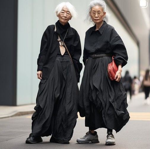 Black Layered Skirt, Japanese Clothing Brands, Japanese Fashion Designers, Techwear Fashion, Ageless Style, Layered Fashion, Advanced Style, 60 Fashion, October 19