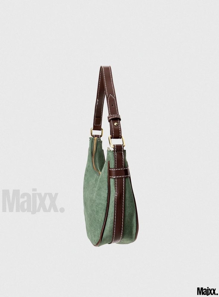 Majxx - Lovely Green Handbag for Ladies Retro Green Everyday Bag, Green Retro Everyday Bag, Vintage Green Shoulder Bag For Errands, Retro Green Shoulder Bag For Errands, Retro Green Bags For Errands, Green Retro Shoulder Bag For Errands, Green Retro Bags For Errands, Retro Everyday Crossbody Hobo Bag, Vintage Baguette Tote Bag For Travel